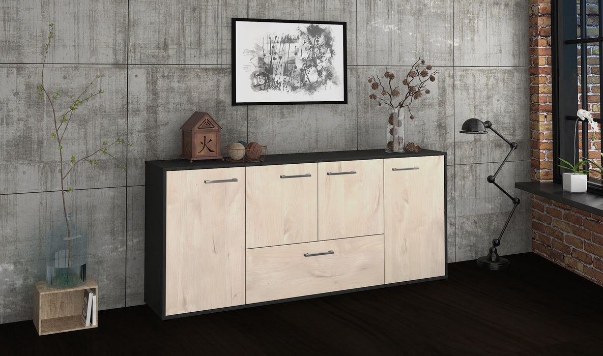 Sideboard Eli, Zeder Seite (180x79x35cm) - Stil.Zeit Möbel GmbH