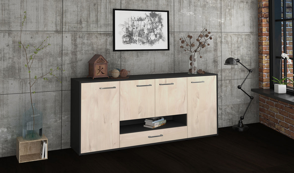 Sideboard Felicitas, Zeder Seite (180x79x35cm) - Stil.Zeit Möbel GmbH