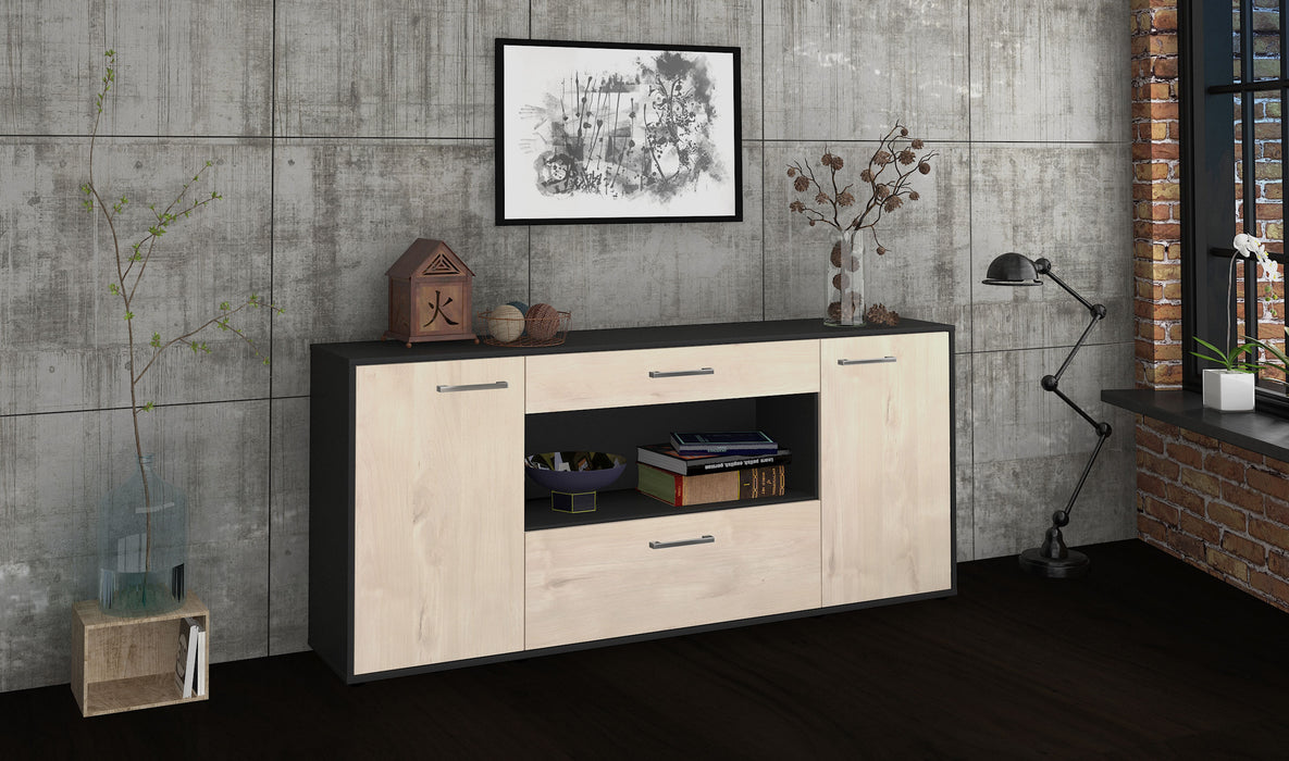 Sideboard Fiora, Zeder Seite (180x79x35cm) - Stil.Zeit Möbel GmbH