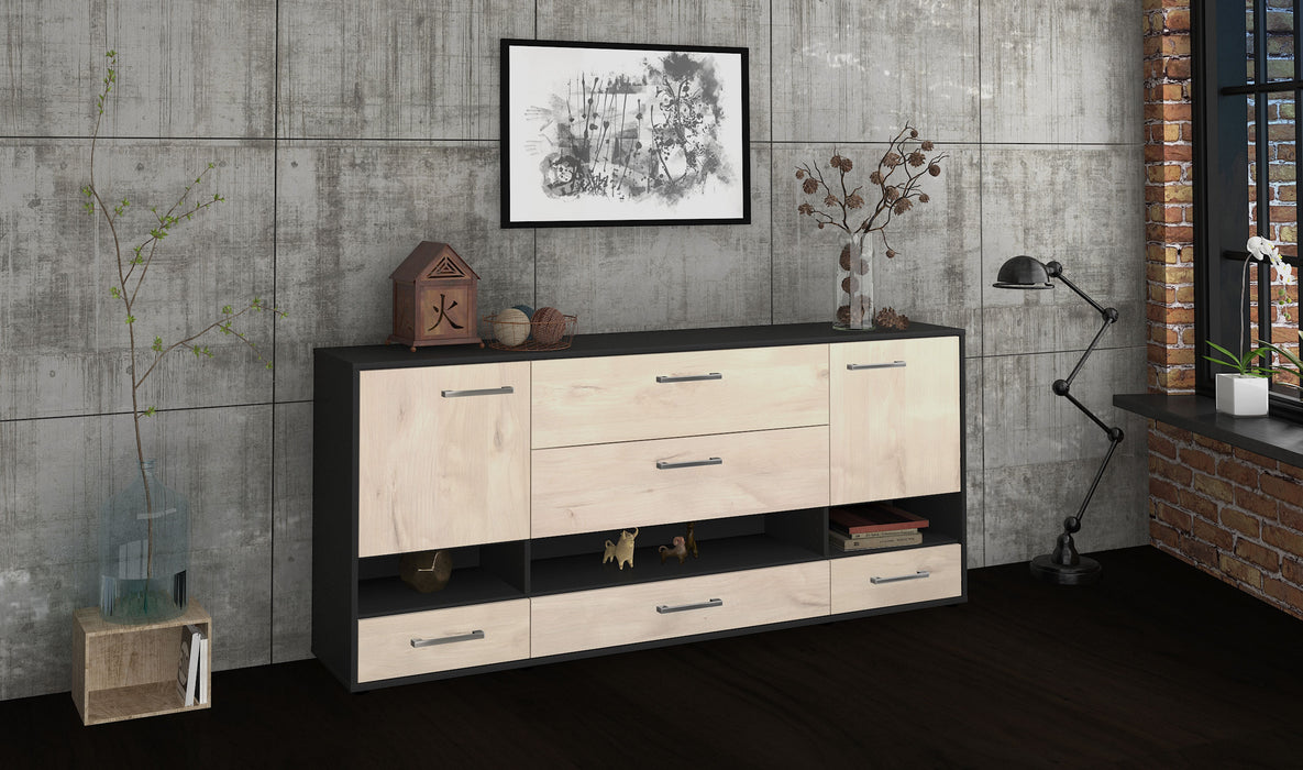 Sideboard Florentina, Zeder Seite (180x79x35cm) - Stil.Zeit Möbel GmbH