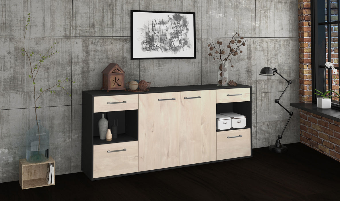 Sideboard Gabriella, Zeder Seite (180x79x35cm) - Stil.Zeit Möbel GmbH