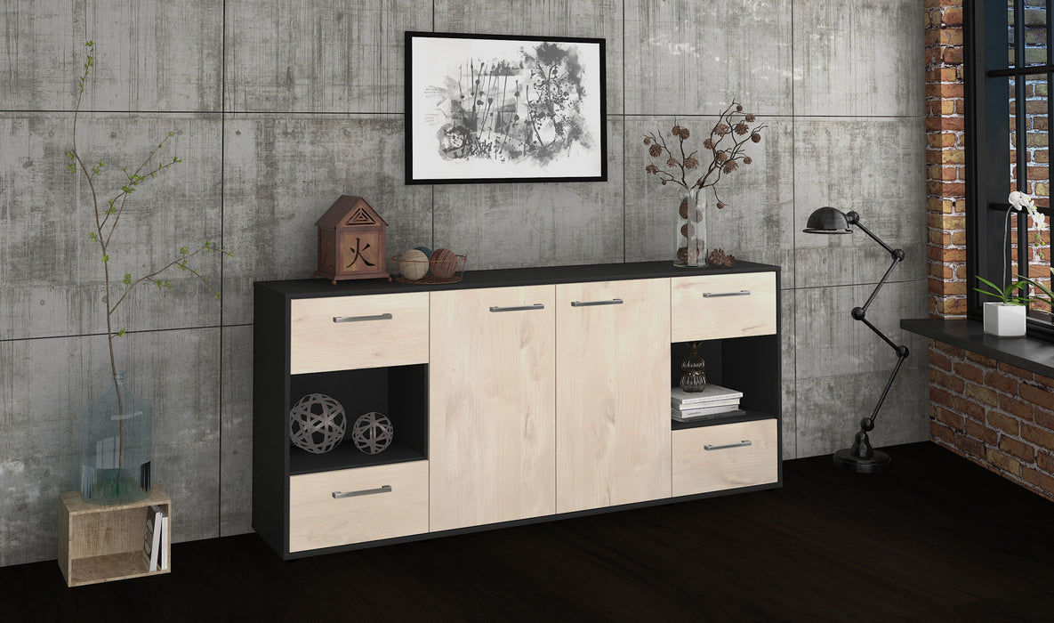 Sideboard Gaia, Zeder Seite (180x79x35cm) - Stil.Zeit Möbel GmbH