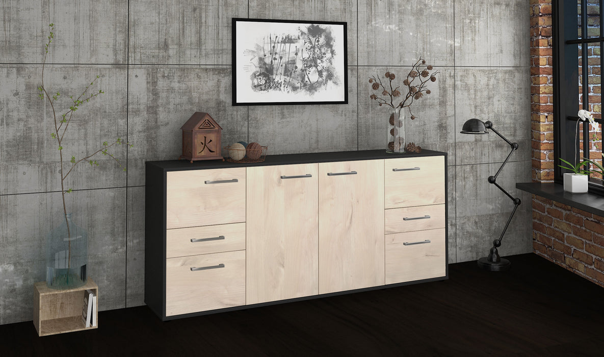 Sideboard Gemma, Zeder Seite (180x79x35cm) - Stil.Zeit Möbel GmbH