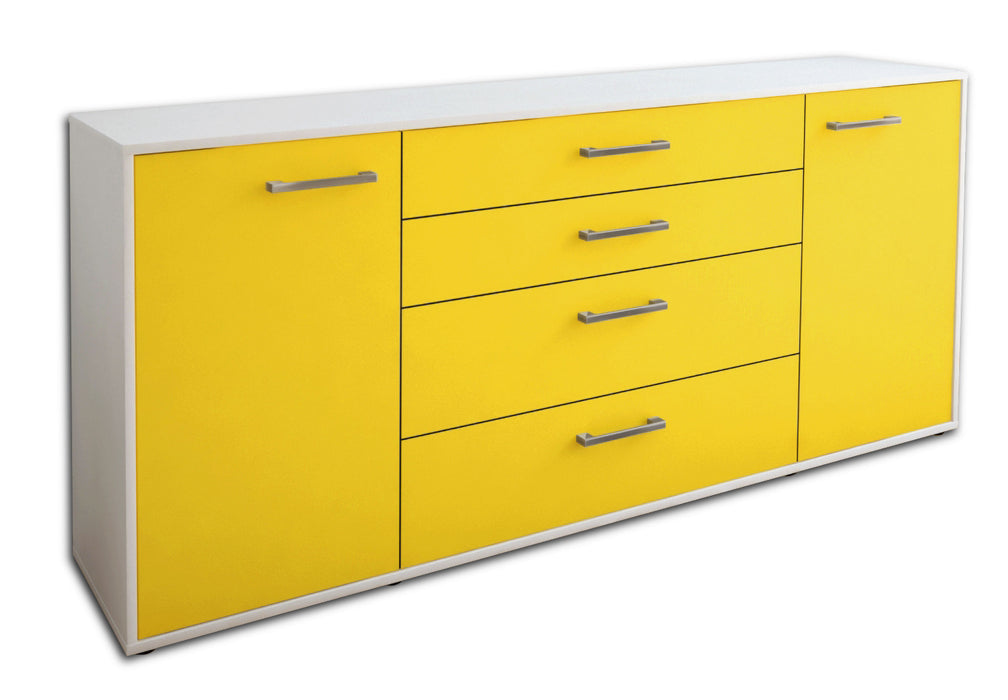 Sideboard Elettra, Gelb Studio (180x79x35cm) - Stil.Zeit Möbel GmbH