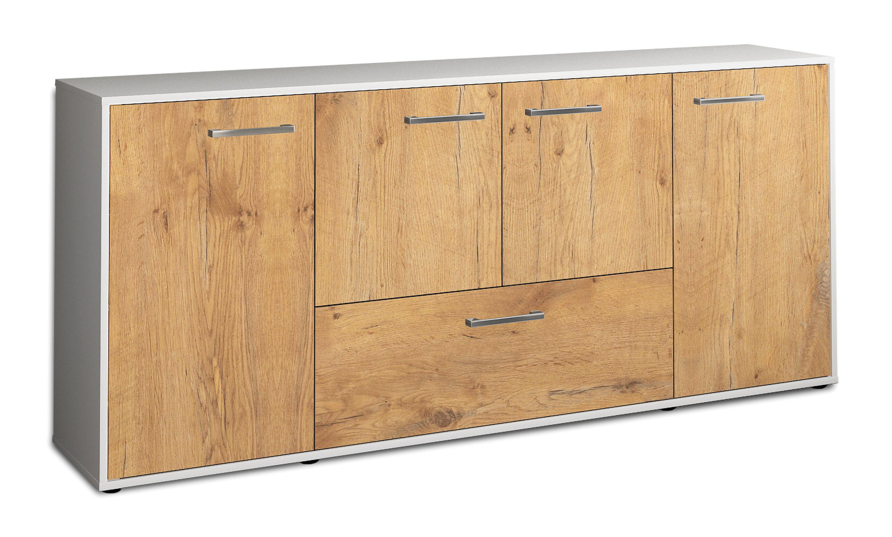 Sideboard Eli, Eiche Studio (180x79x35cm) - Stil.Zeit Möbel GmbH