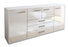 Sideboard Eliana, Weiß Studio (180x79x35cm) - Stil.Zeit Möbel GmbH