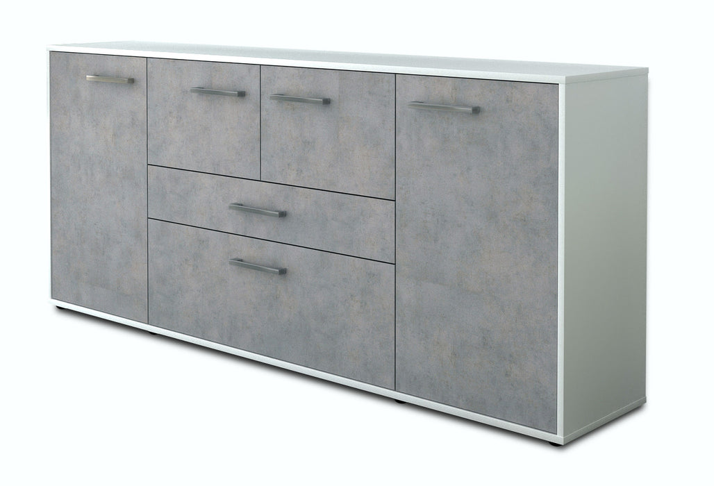 Sideboard Elisa, Beton Studio (180x79x35cm) - Stil.Zeit Möbel GmbH