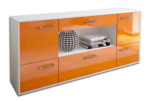 Sideboard Elodie, Orange Studio (180x79x35cm) - Stil.Zeit Möbel GmbH