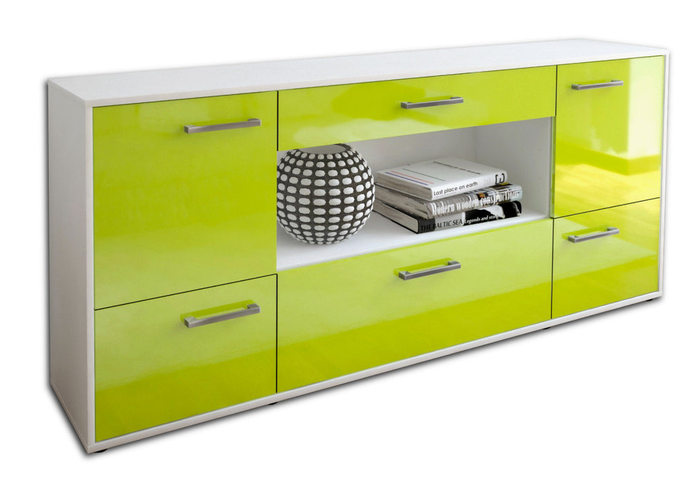 Sideboard Elodie, Gruen Studio (180x79x35cm) - Stil.Zeit Möbel GmbH