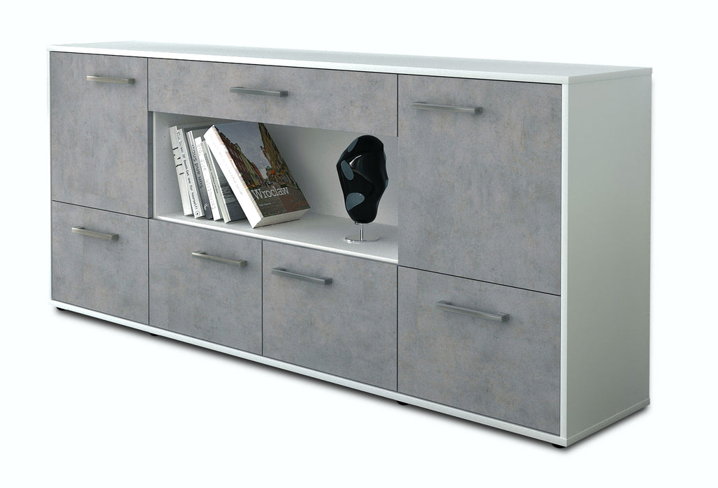 Sideboard ELSA, Beton Studio (180x79x35cm) - Stil.Zeit Möbel GmbH