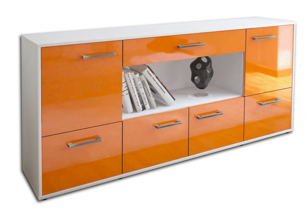 Sideboard ELSA, Orange Studio (180x79x35cm) - Stil.Zeit Möbel GmbH