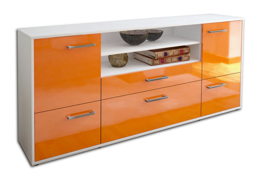 Sideboard Eluana, Orange Studio (180x79x35cm) - Stil.Zeit Möbel GmbH
