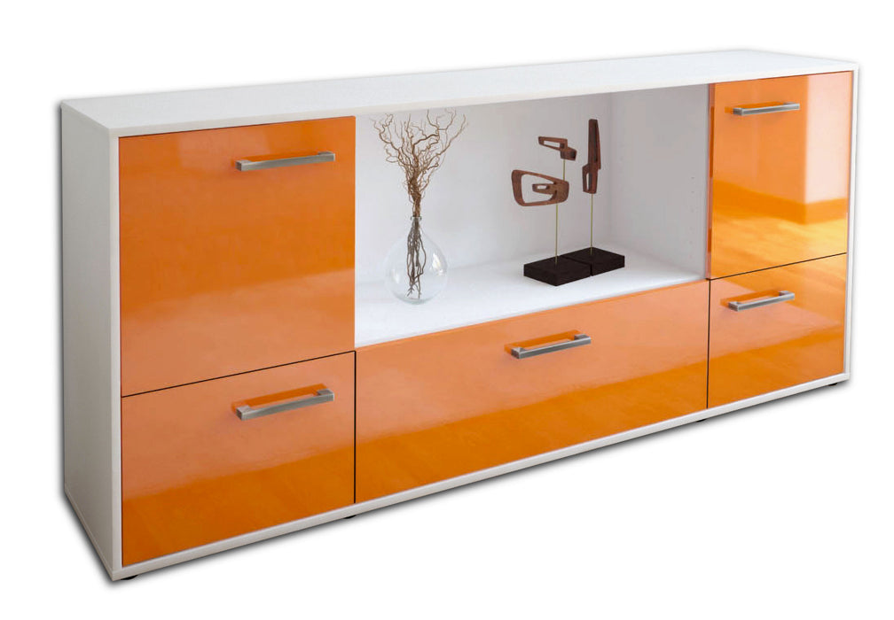 Sideboard Elvezia, Orange Studio (180x79x35cm) - Stil.Zeit Möbel GmbH