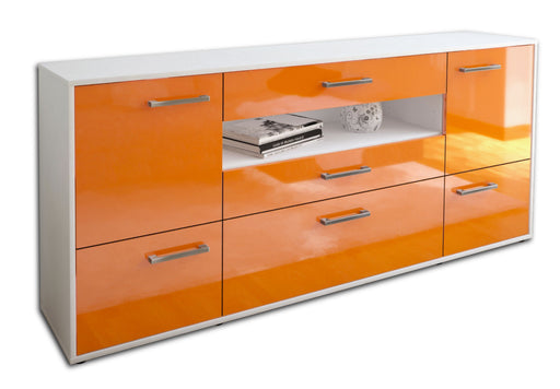 Sideboard Elvira, Orange Studio (180x79x35cm) - Stil.Zeit Möbel GmbH