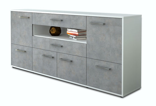 Sideboard Emely, Beton Studio (180x79x35cm) - Stil.Zeit Möbel GmbH