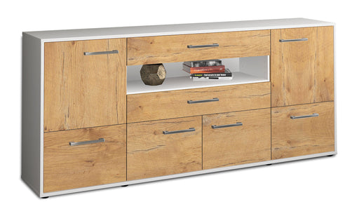 Sideboard Emely, Eiche Studio (180x79x35cm) - Stil.Zeit Möbel GmbH