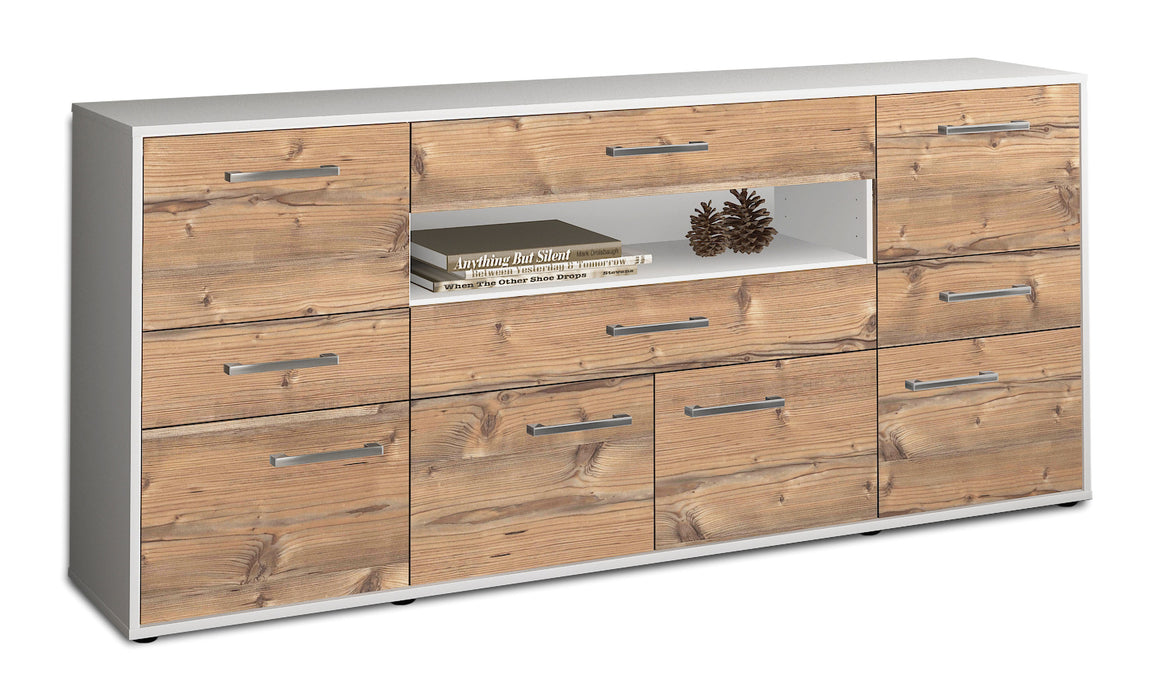 Sideboard Emerelda, Pinie Studio (180x79x35cm) - Stil.Zeit Möbel GmbH