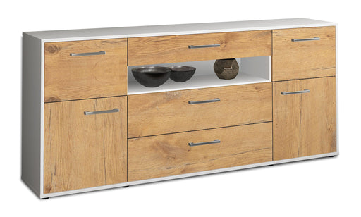 Sideboard Emma, Eiche Studio (180x79x35cm) - Stil.Zeit Möbel GmbH