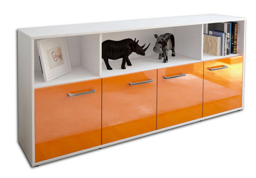 Sideboard Enrica, Orange Studio (180x79x35cm) - Stil.Zeit Möbel GmbH