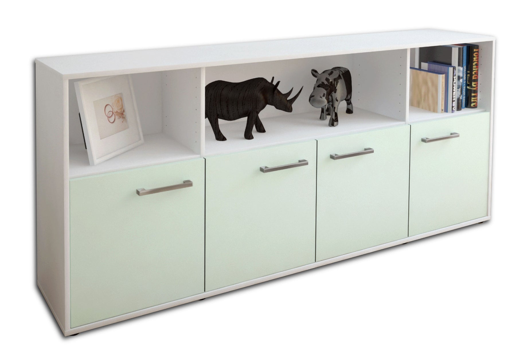 Sideboard Enrica, Mint Studio (180x79x35cm) - Stil.Zeit Möbel GmbH