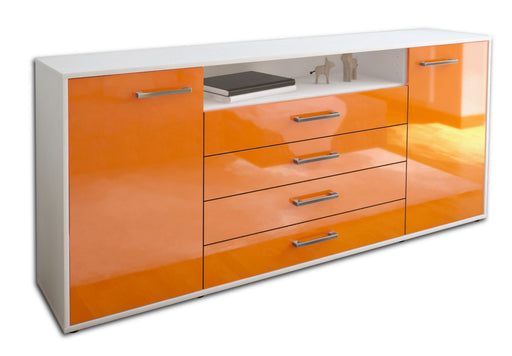 Sideboard Enzo, Orange Studio (180x79x35cm) - Stil.Zeit Möbel GmbH