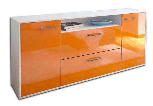 Sideboard Erina, Orange Studio (180x79x35cm) - Stil.Zeit Möbel GmbH