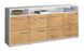 Sideboard Evita, Eiche Studio (180x79x35cm) - Stil.Zeit Möbel GmbH