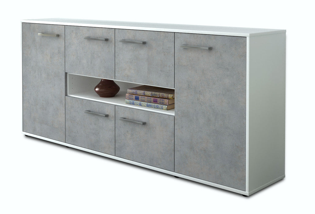 Sideboard Farina, Beton Studio (180x79x35cm) - Stil.Zeit Möbel GmbH