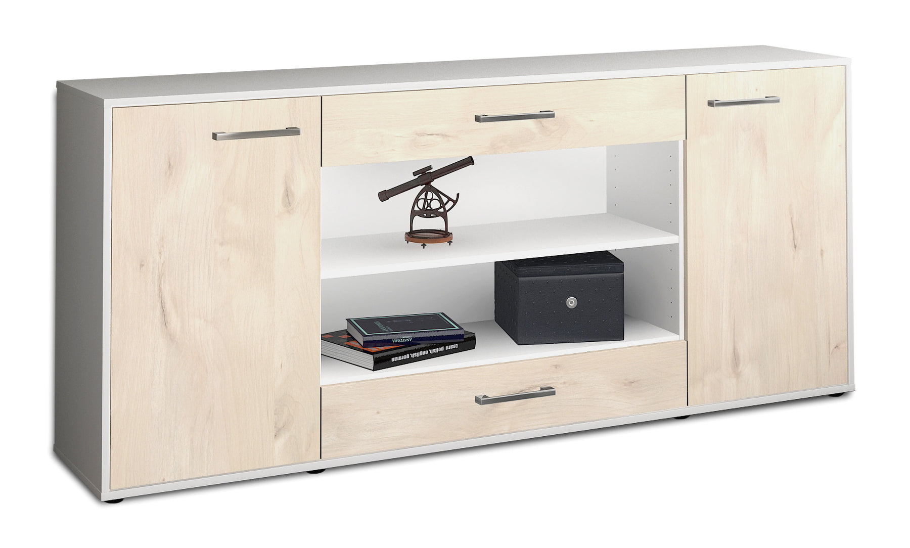 Sideboard Feli, Zeder Studio (180x79x35cm) - Stil.Zeit Möbel GmbH