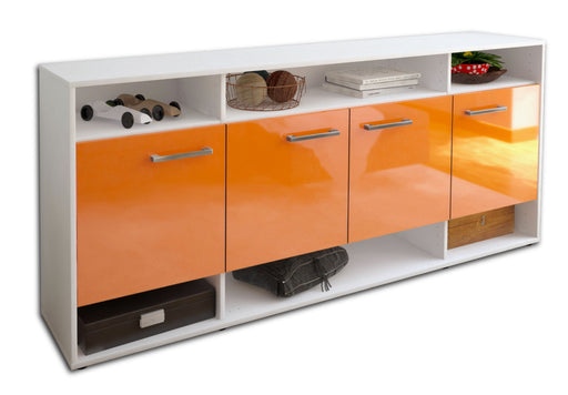 Sideboard Felia, Orange Studio (180x79x35cm) - Stil.Zeit Möbel GmbH