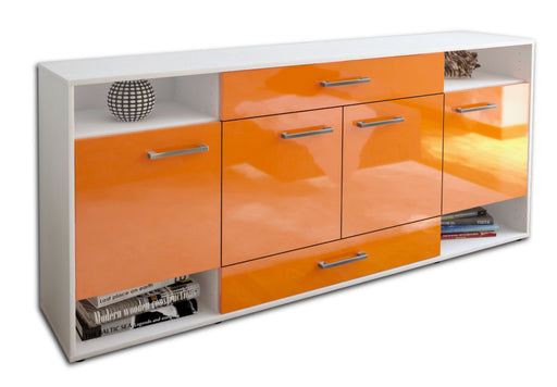 Sideboard Felicia, Orange Studio (180x79x35cm) - Stil.Zeit Möbel GmbH