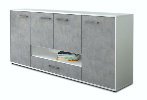 Sideboard Felicitas, Beton Studio (180x79x35cm) - Stil.Zeit Möbel GmbH