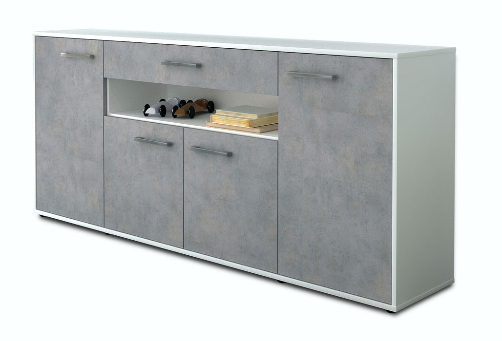 Sideboard Fiorella, Beton Studio (180x79x35cm) - Stil.Zeit Möbel GmbH