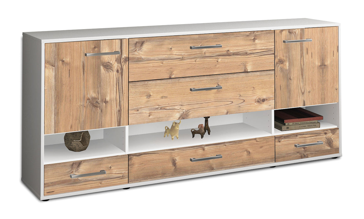 Sideboard Florentina, Pinie Studio (180x79x35cm) - Stil.Zeit Möbel GmbH