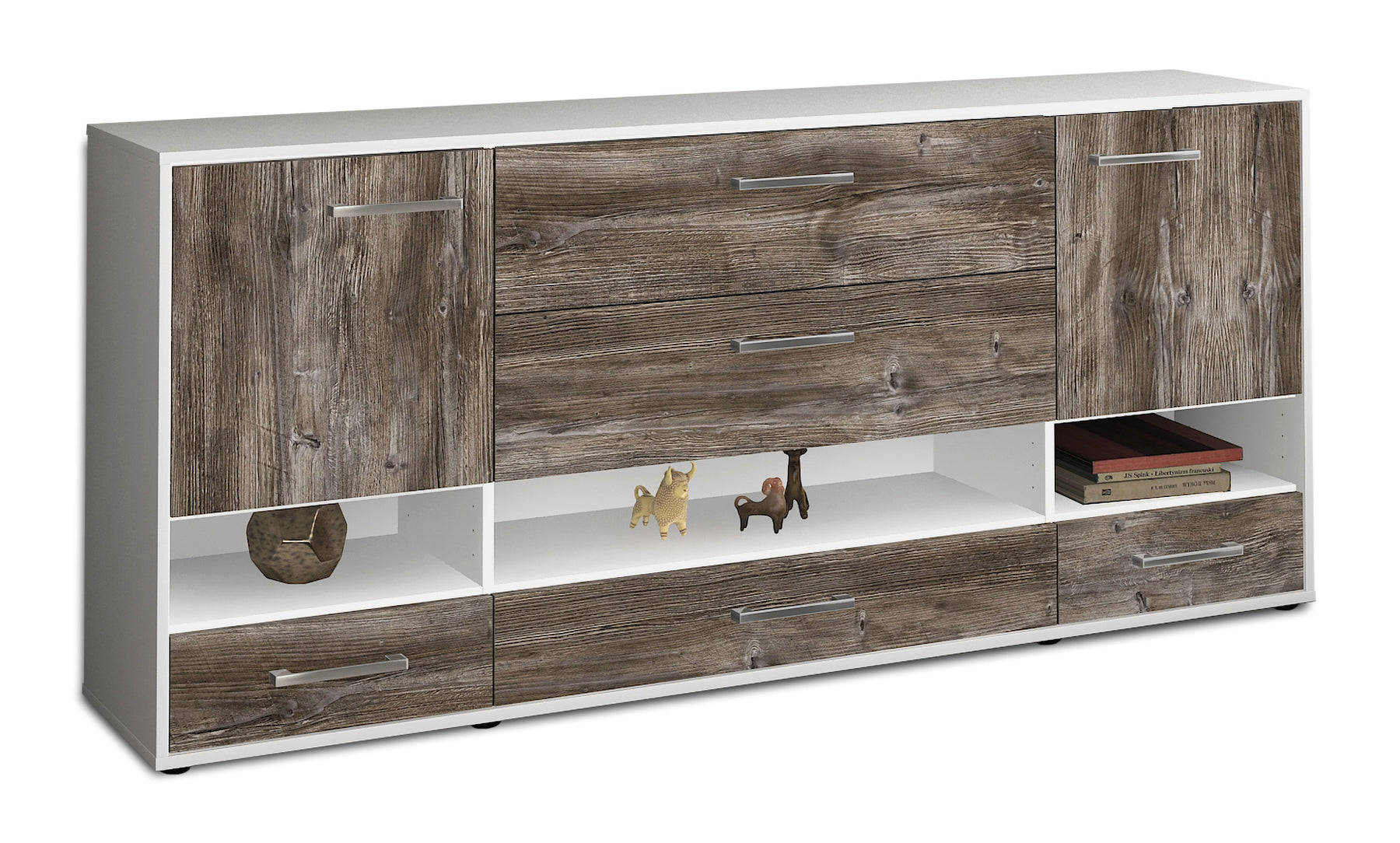 Sideboard Florentina, Treibholz Studio (180x79x35cm) - Stil.Zeit Möbel GmbH