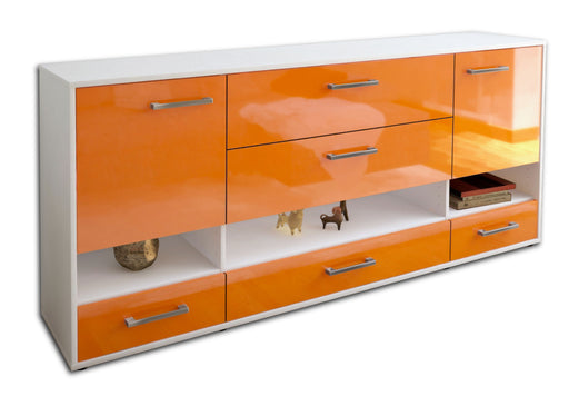 Sideboard Florentina, Orange Studio (180x79x35cm) - Stil.Zeit Möbel GmbH