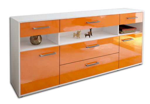 Sideboard Floria, Orange Studio (180x79x35cm) - Stil.Zeit Möbel GmbH