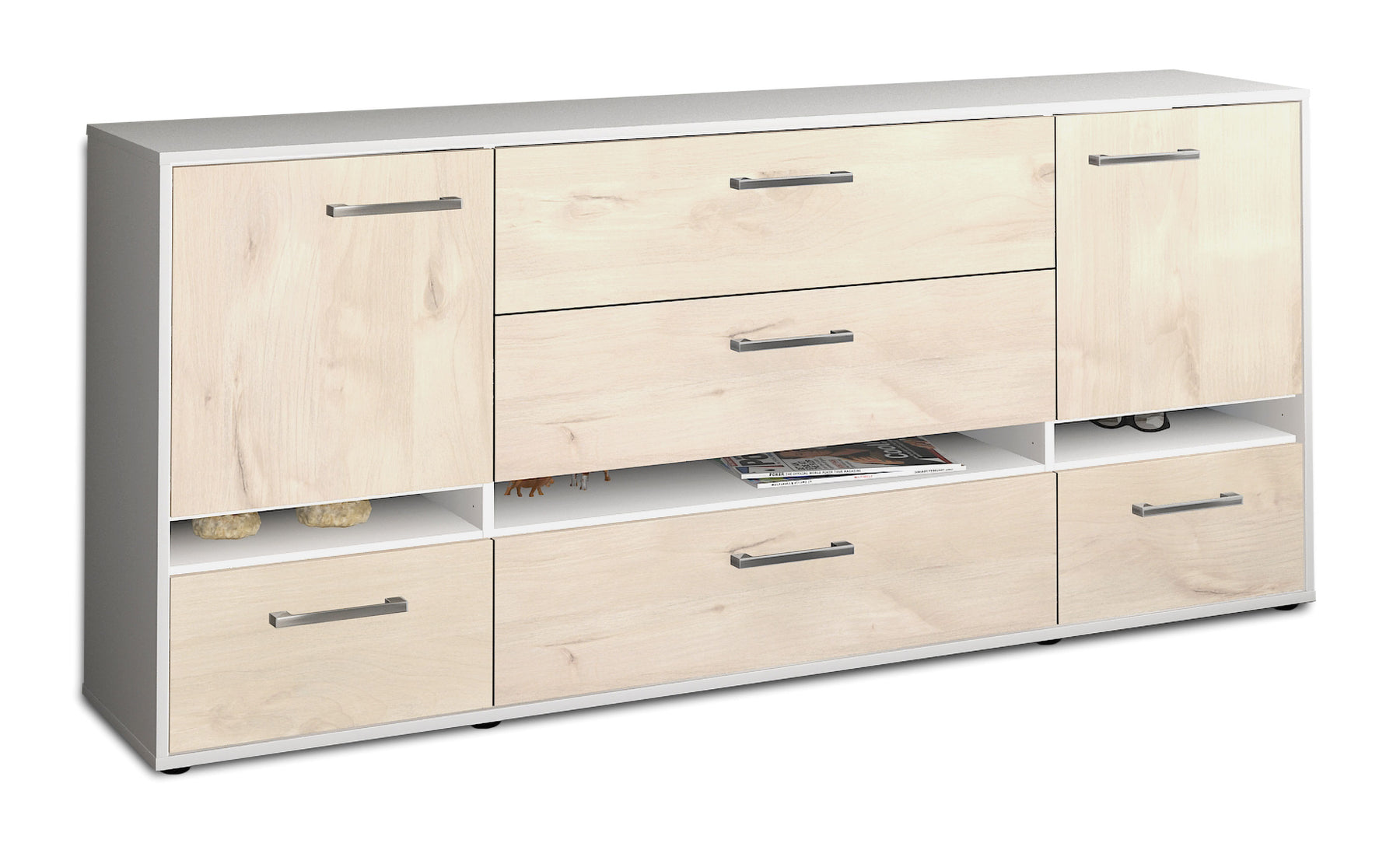 Sideboard Floriana, Zeder Studio (180x79x35cm) - Stil.Zeit Möbel GmbH