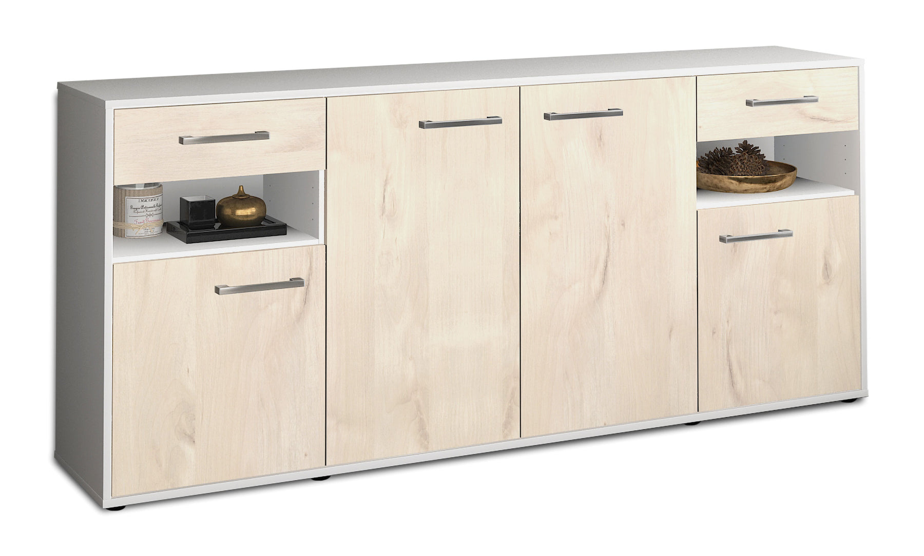 Sideboard Franca, Zeder Studio (180x79x35cm) - Stil.Zeit Möbel GmbH