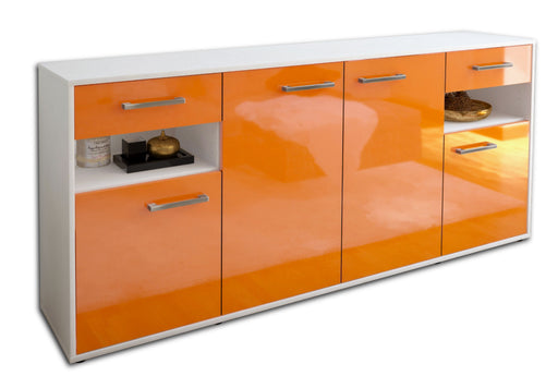 Sideboard Franca, Orange Studio (180x79x35cm) - Stil.Zeit Möbel GmbH