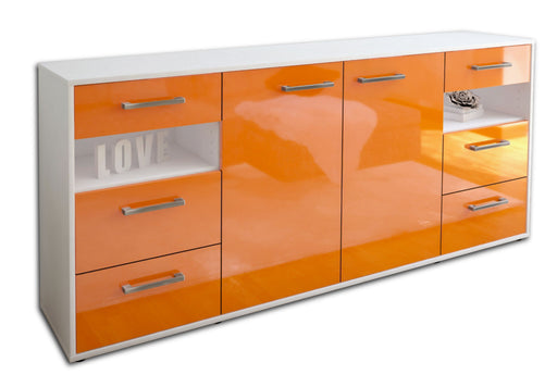 Sideboard Francesca, Orange Studio (180x79x35cm) - Stil.Zeit Möbel GmbH