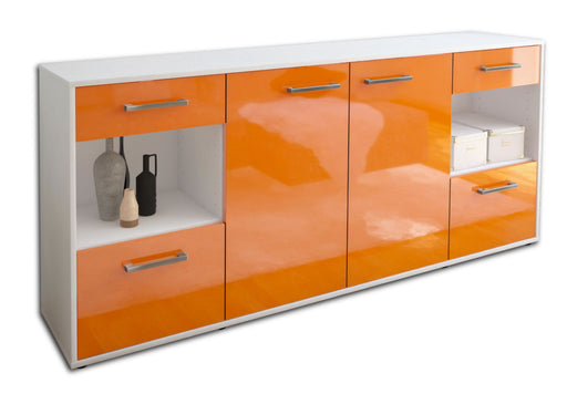 Sideboard Gabriella, Orange Studio (180x79x35cm) - Stil.Zeit Möbel GmbH