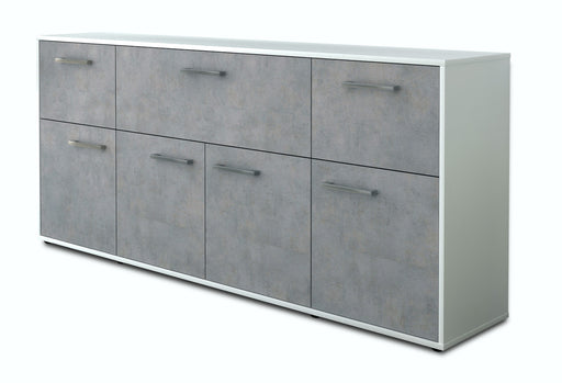 Sideboard Gianna, Beton Studio (180x79x35cm) - Stil.Zeit Möbel GmbH