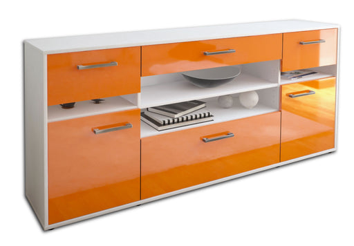 Sideboard Gina, Orange Studio (180x79x35cm) - Stil.Zeit Möbel GmbH