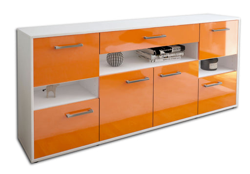 Sideboard Ginevra, Orange Studio (180x79x35cm) - Stil.Zeit Möbel GmbH
