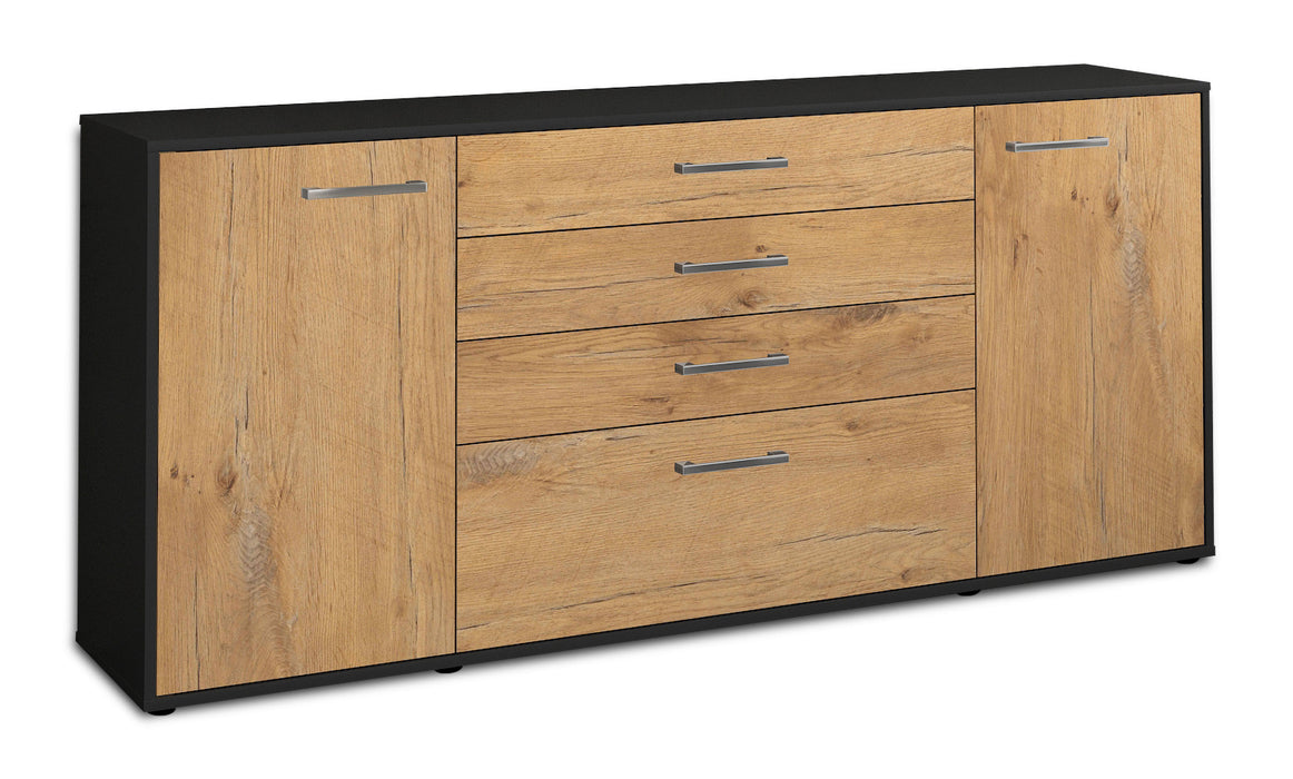 Sideboard Eleni, Eiche Studio (180x79x35cm) - Stil.Zeit Möbel GmbH