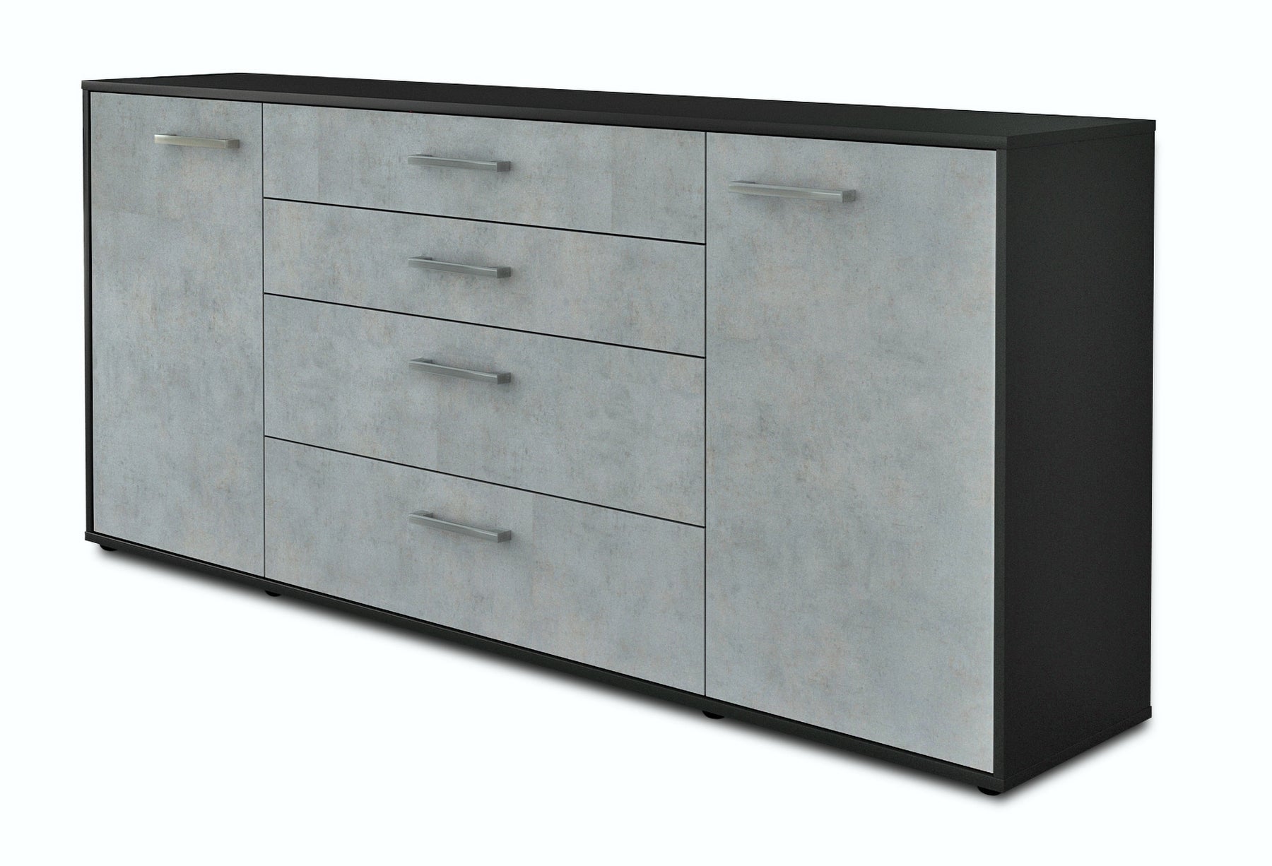 Sideboard Elettra, Beton Studio (180x79x35cm) - Stil.Zeit Möbel GmbH