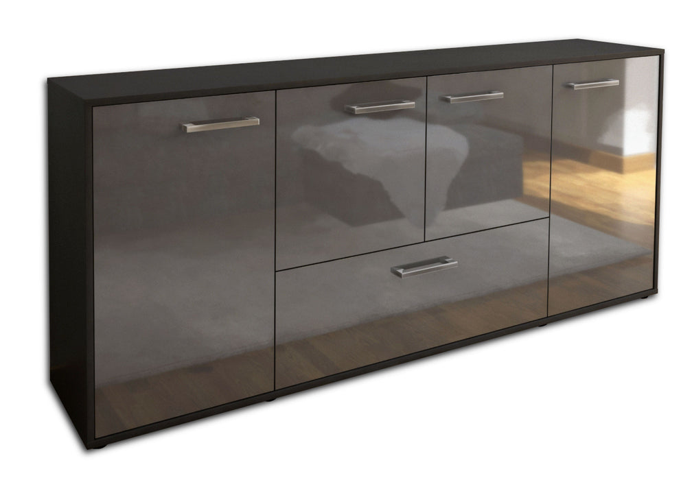 Sideboard Eli, Grau Studio (180x79x35cm) - Stil.Zeit Möbel GmbH