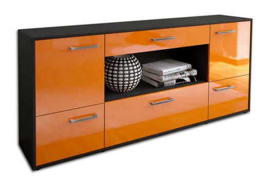Sideboard Elodie, Orange Studio (180x79x35cm) - Stil.Zeit Möbel GmbH