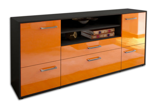 Sideboard Eluana, Orange Studio (180x79x35cm) - Stil.Zeit Möbel GmbH